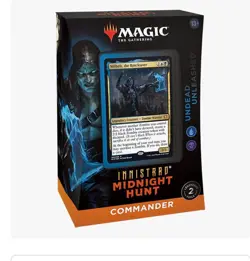 2021 mtg commander precon midnight hunt undead unleashed and coven encounters - Image 1
