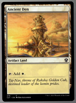 Ancient Den 276 Non Foil Common Commander 2021 MTG Near Mint - Image 1