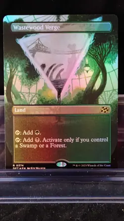Wastewood Verge (Borderless) Aetherdrift Foil - Image 1
