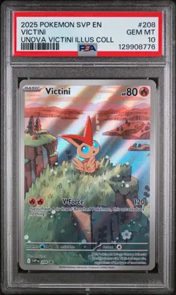 Pokemon Victini 208/SVP PSA 10 Gem Mint Englisch Unova Victini ENG EN English - Image 1