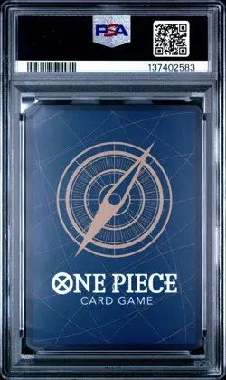 2025 ONE PIECE OFFLINE REGIONALS FINALIST OP07-047 TRAFALGAR LAW PROMO PSA 10 - Image 2