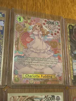 One Piece Tcg Lot Sengoku Sp Charlotte Sp Ground Death Alt ENGLISH - Image 3