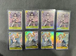One Piece ENGLISH CCG Lot - 4 Robin EB03-055 and 4 Nami EB03-053 - Image 1