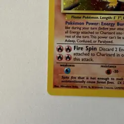 Pokemon TCG Charizard Base Set 2 Holo Unlimited Rare Card 4/130 - NM Condition - Image 4