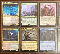 MTG Lord of the Rings 12 card lot Non-Foil Rare Mythic (NM/LP) Magic Gathering - Image 3