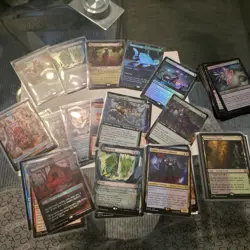 Magic The Gathering Lot Of Over 80 Cards With MANA Box TCG values ≈190$ - Image 1