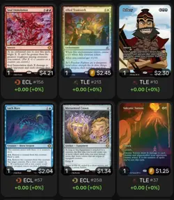 Magic The Gathering Lot Of Over 80 Cards With MANA Box TCG values ≈190$ - Image 4
