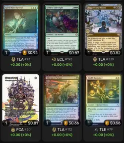 Magic The Gathering Lot Of Over 80 Cards With MANA Box TCG values ≈190$ - Image 5