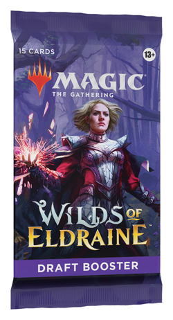 Booster WILDS of ELDRAINE / Wildnis (englisch) Rhystic+Tithe+Beseech+Cauldron - Image 1