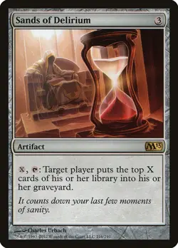 Sands of Delirium Magic 2013 / M13 NM Artifact Rare MAGIC MTG CARD ABUGames - Image 1