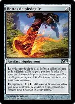 Magic MTG - Bottes de piedagile - Magic 2012 - EXC - FR - FOIL - Image 1