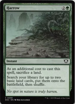 Harrow C Commander: Edge of Eternities 98 NM MTG - Image 1