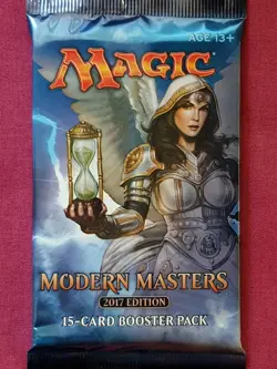 Magic The Gathering MODERN MASTERS 2017 MM3 New Sealed Booster Pack MTG - Image 1