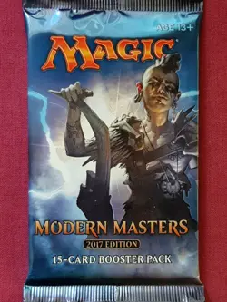 Magic The Gathering MODERN MASTERS 2017 MM3 New Sealed Booster Pack MTG - Image 2
