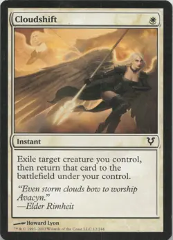 Cloudshift C Avacyn Restored 12 - LP MTG - Image 1