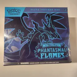 Pokemon TCG Mega Evolution Phantasmal Flames ETB Elite Trainer - Factory Sealed - Image 1