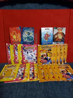 Pokemon 20 Pack Bundle - 10 Electric Packs,10 Crystal Card Collection Packs - Image 1