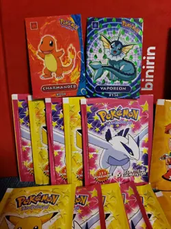 Pokemon 20 Pack Bundle - 10 Electric Packs,10 Crystal Card Collection Packs - Image 2