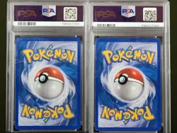 2010 Pokemon HeartGold & SoulSilver Ho-Oh LEGE 111/112 PSA 5 SEQUENTIAL PAIR - Image 3