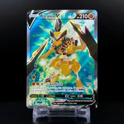 Kleavor V SWSH 248 - Pokemon TCG Sword & Shield - NM Black Star Promo FULL ART - Image 1
