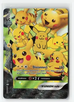 PIKACHU V-UNION SWSH141 PROMO POKEMON TCG NM-LP - Image 1