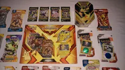 Pokemon Pikachu Sidekick Collection Box w/ Unbroken Bonds Hanger Box & More - Image 4
