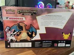 *SEALED/NEW* Pokemon: Dark Sylveon & Lance`s Charizard V Memories Box Collection 820650809743 - Image 2