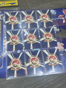 Pokemon Neo Genesis Premium File Japanese Folder with 9 Cards - Image 2