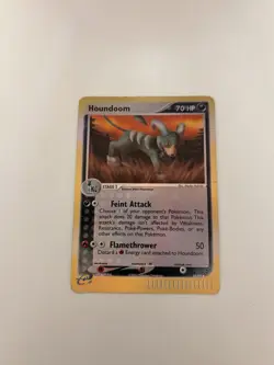 Pokemon TCG Houndoom EX Dragon Holo 34/97 - Image 1