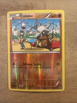 Cubone - Pokemon BREAKthrough 77/162 - Reverse Holo - NM/VLP - Image 1