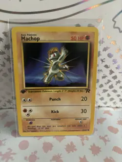 Pokemon Machop 1st Edition - Team Rocket - 59/82 - Image 1