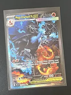 Mega Charizard X ex - 125/094, Phantasmal Flames, SIR, Pokemon TCG, Near Mint - Image 1