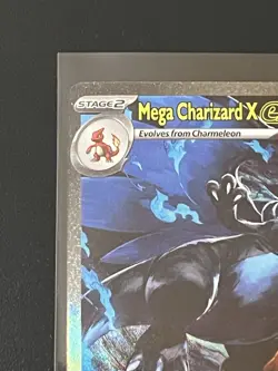 Mega Charizard X ex - 125/094, Phantasmal Flames, SIR, Pokemon TCG, Near Mint - Image 5