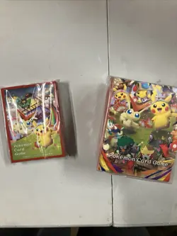 Pokemon Center Japan Tohoku Special Box Deck Box & Sleeves Lot Of Six No Promo - Image 5