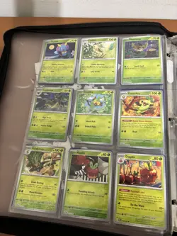 Pokemon TCG Twilight Masquerade Complete Set 1-167 With Vintage Binder - Image 2