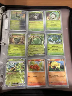 Pokemon TCG Twilight Masquerade Complete Set 1-167 With Vintage Binder - Image 3