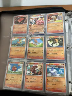 Pokemon TCG Twilight Masquerade Complete Set 1-167 With Vintage Binder - Image 4