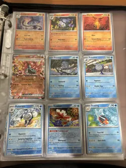 Pokemon TCG Twilight Masquerade Complete Set 1-167 With Vintage Binder - Image 5