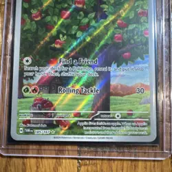 Pokemon Applin 185/167 Sv06 Twilight Masquerade Illustration Rare Holo - Image 3