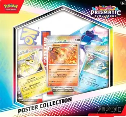 (LOT OF 6) Pokemon Scarlet Violet Prismatic Evolutions Poster Collection Box NEW - Image 2