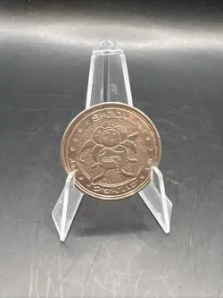 GLOOM Pokemon Battle Coin Silver Japanese Very Rare Nintendo Japan F/S - Image 1