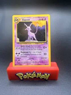 Pokemon: Espeon #20/75 Neo Discovery 2001 Non-holo Nintendo - Vintage LP - B42 - Image 1
