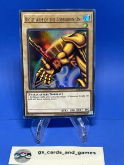 Right Arm of the Forbidden One LOB-EN122 - Ultra Rare - 25th Blue Eyes - Yugioh! - Image 1