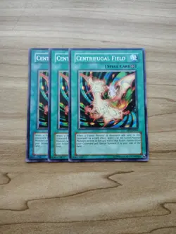 Yu-Gi-Oh! - Centrifugal Field 3X - Full Playset - Image 1