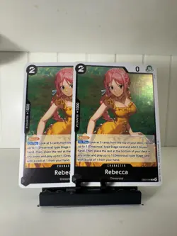 Rebecca EB03-048 2025 One Piece Extra Booster Vol.3 Heroines Rare ENG - Image 1