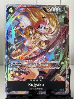 ONE PIECE Heroines Edition Kujyaku Alt Art R UNRELEASED EB03 English - Image 1