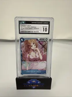 Charlotte Pudding One Piece 2023 JPN Wings Of The Captain Op06-047 CGC 10 - Image 1