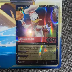 Disney Lorcana Magical Places Stitch Rapunzel Donald Duck EPCOT Promo Cards Set - Image 4