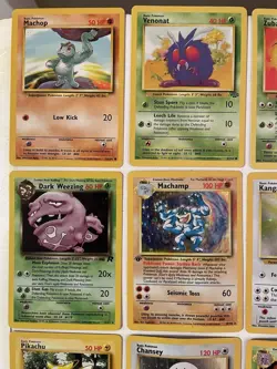 Vintage Pokemon Card Lot Of 15 Holos, Rares, Commons Various Sets 1999 WOTC - Image 2