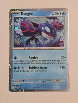Kyogre (Cosmos Holo) 034/132 Miscellaneous Cards & Products Holo - Image 1